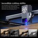 ACMER P2 33W lasers Engraver With Air Assist  Industrial Rails Wifi APP Control Laser Cutting Machine Carve Wood aluminium oxide
