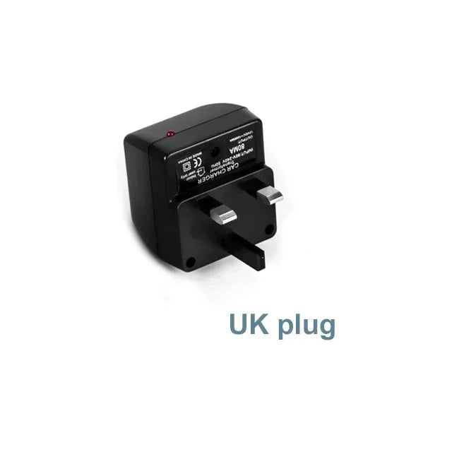 Car Socket AC Power Adapter – in use at home