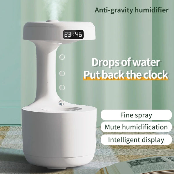 800ML Anti Gravity USB Air Humidifier Ultrasonic Levitating Water Drops Cool Mist Maker Fogger Air Purifier Perfume Aromatherapy