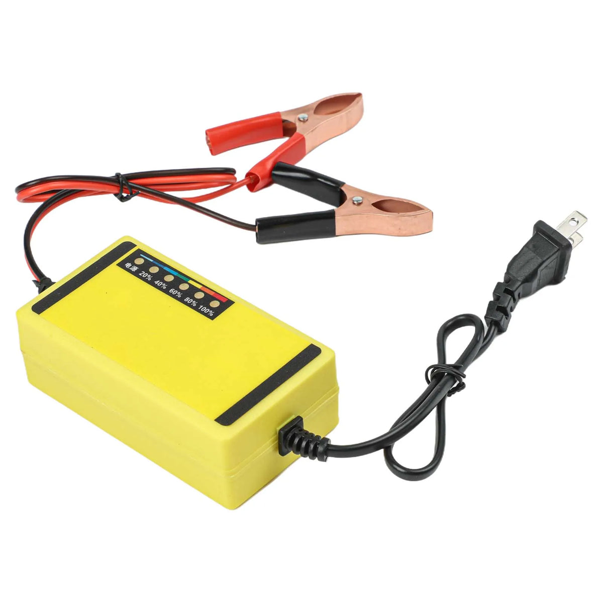 12V Automatic Car Battery Charger – charger front view