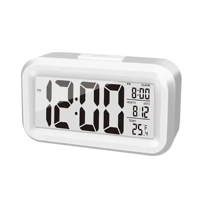 Backlit Multi-Function Digital Desk Clock – clock front display