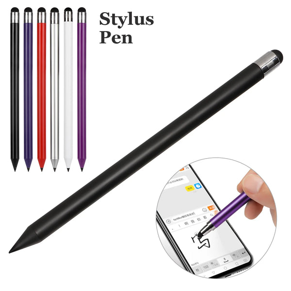 2 in 1 Capacitive Pen Touch Screen Stylus Pencil for Tablet iPad Cell Phone for Samsung PC Tablet Accessories Tablet Pen