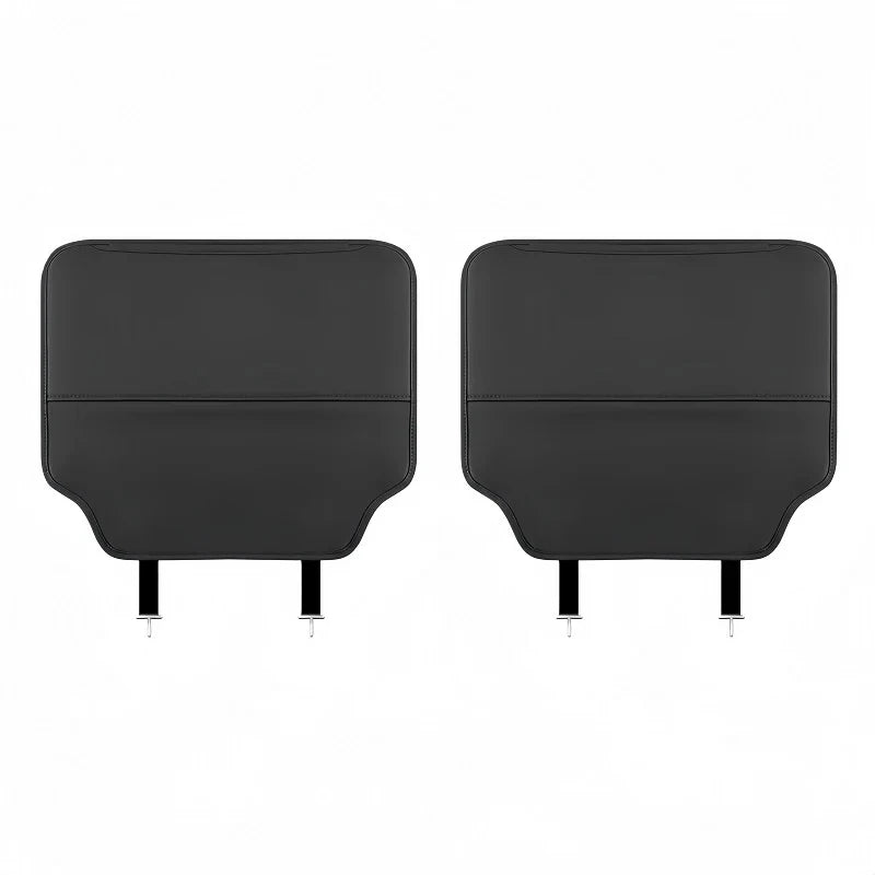 PU Leather Car Seat Back Protector – material close-up