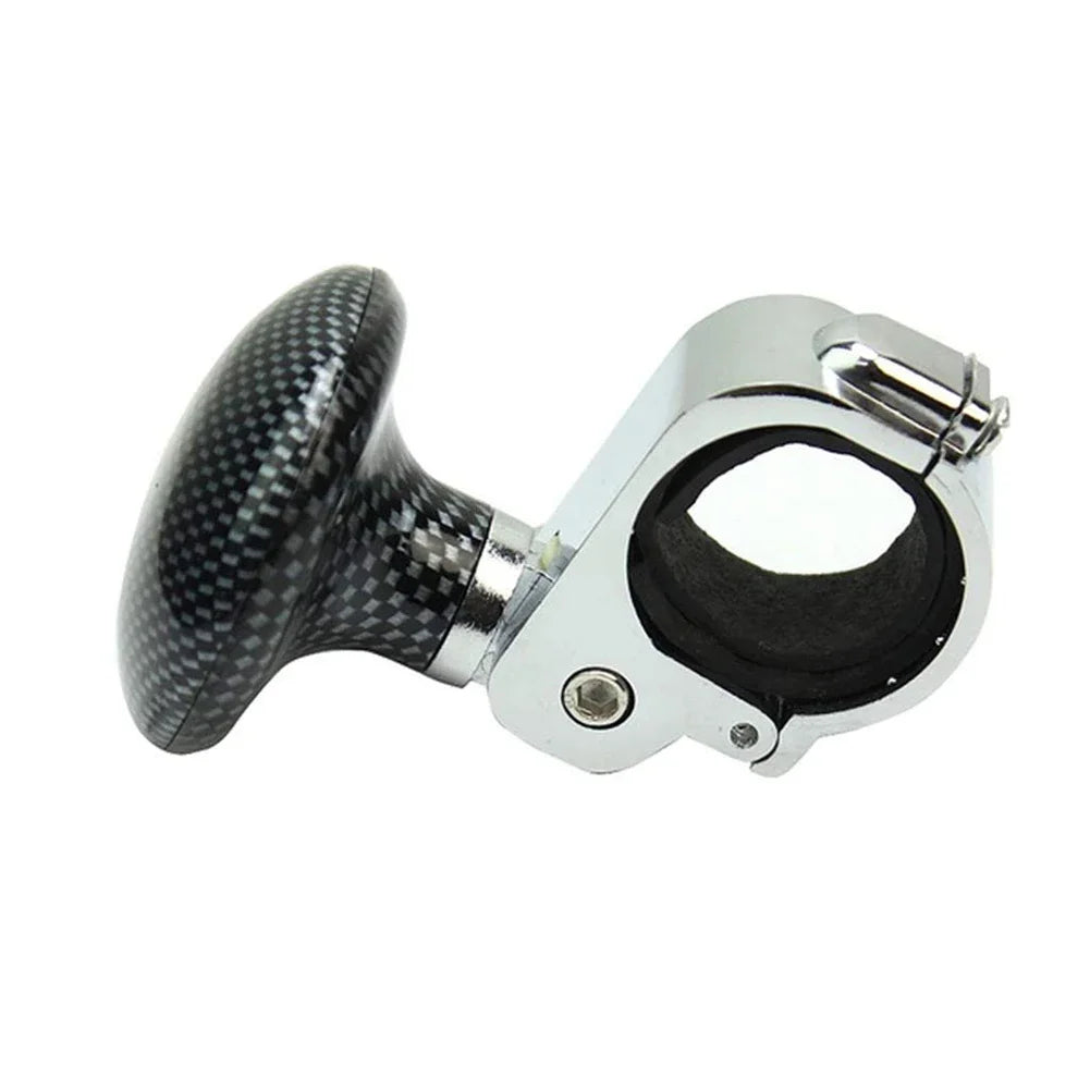 Carbon Fiber Steering Wheel Knob – texture close-up