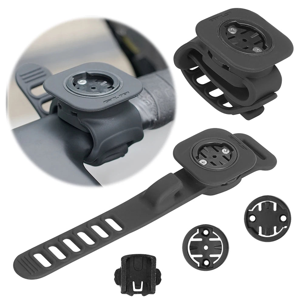 Silicone Bike Computer Mount – silicone strap close-up