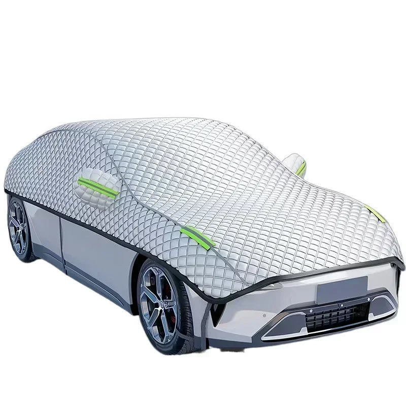 Full Car Cover, Weatherproof – cover fitted on car