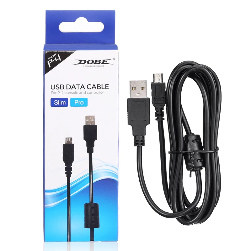 PS4 Controller Charging Cable – cable connector view