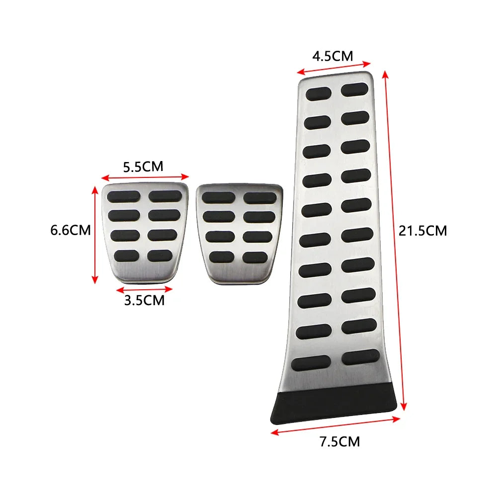 Custom-Fit Car Pedal Covers – packaging