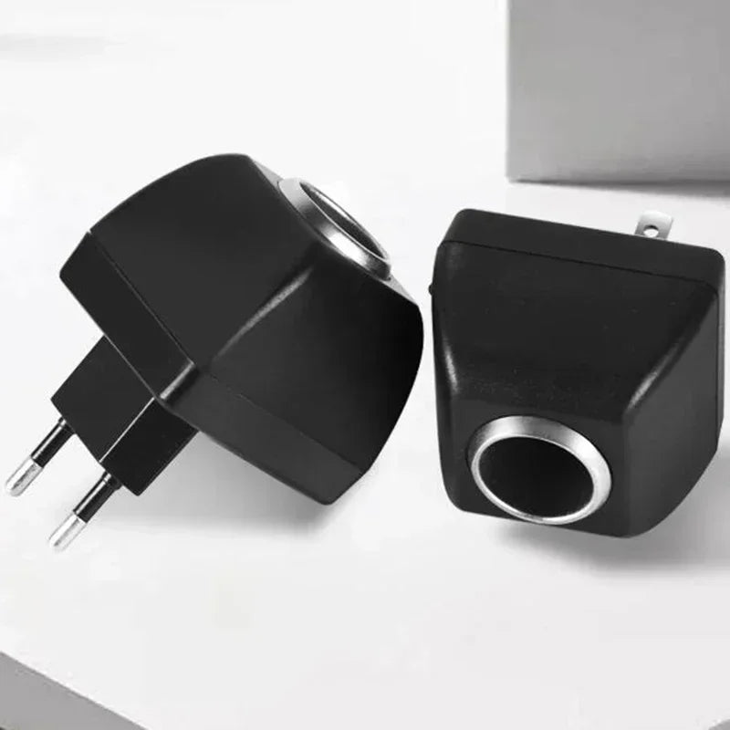 Car Socket AC Power Adapter – connected to device