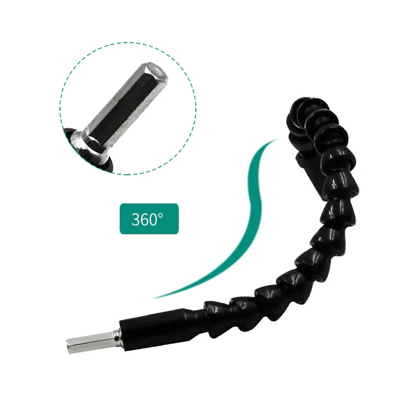 Flexible Shaft Bits Extention Screwdriver Bits Holder Universal Snake flexible Hose Cardan Shaft Electric Drill Power Rod Link