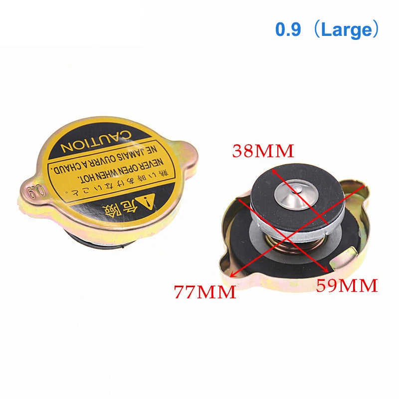Universal Car Radiator Cap – fitment chart