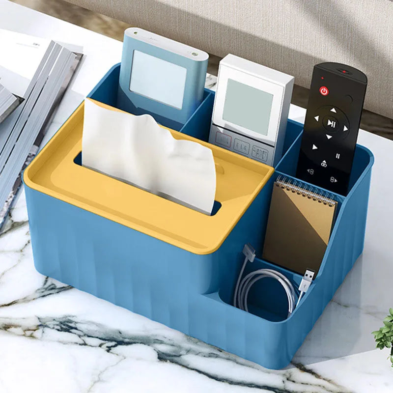 6-Section Desk & Tissue Organizer – color options