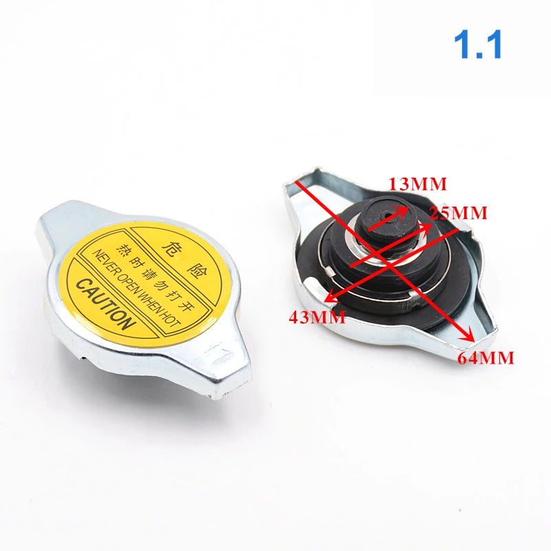 Universal Car Radiator Cap – material close-up