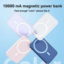 Magnetic Wireless Power Bank Suitable for Iphone12 13 14 15 16 17 Pro/Promax 10000Mah Powerbank Induction Chargers for School and Rainy Days Chargeable Port Plug Device Cable