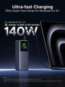 [LIVE ONLY] UGREEN Power Bank 25000Mah 200W, 20000Mah 130W, 12000Mah 100W Fast Charging Powerbank, 65W Charger PD Super Fast Charging for Iphone 17/16/Macbook Air/Pro Lenovo Laptop, with LED Display Screen, Tiktokholidayhaul