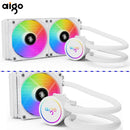 RGB Liquid Cooling System with Colorful Fans for Aigo ACSE Water Cooling CPU Cooler