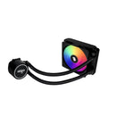 Aigo ACSE Water Cooling CPU Cooler featuring RGB liquid heatsink and flexible tubing