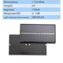 Flexible solar panel with black backing and connection points from Mainland China
