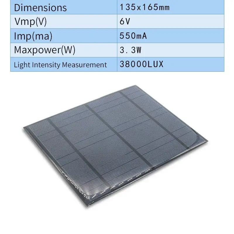 Flexible Solar Panel AK from Mainland China with technical specifications above