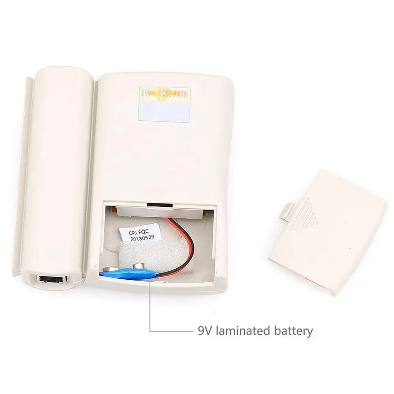 Battery compartment for 9V laminated battery in AMPCOM Cable Tester with Mainland China Certification