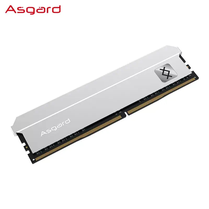 Asgard DDR4 RAM module with white heat spreader enhances PC performance at 3600MHz