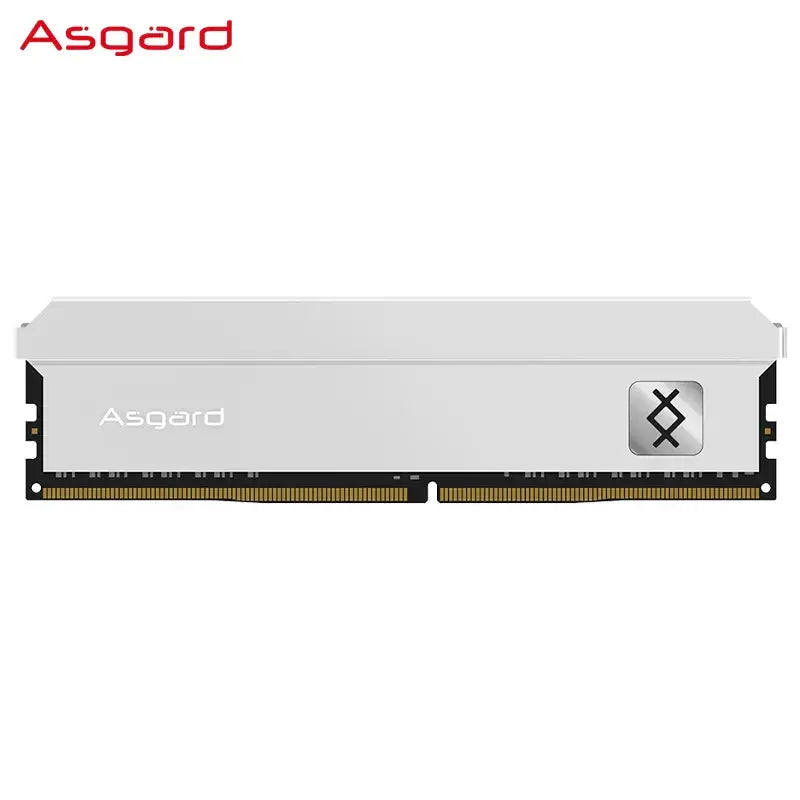 Asgard Memories DDR4 RAM module with white heat spreader for enhanced performance