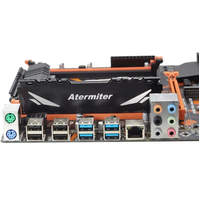 Computer motherboard featuring Atermite DDR4 RAM for enhanced server performance and efficiency