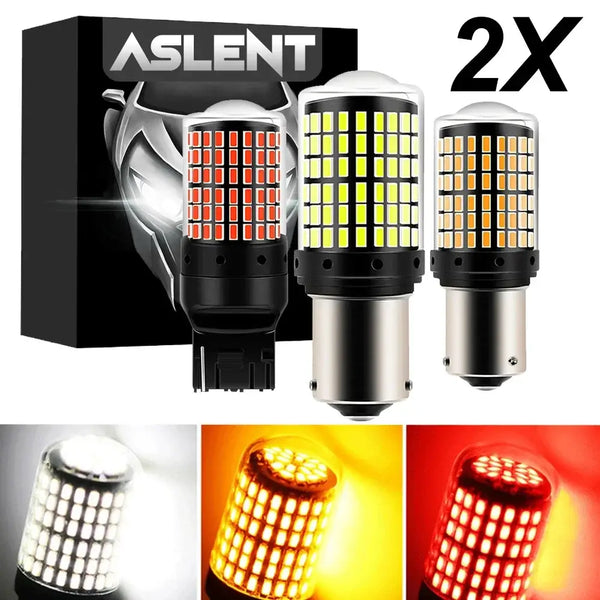 LED Automotive Light Bulbs in Various Colors for BA15S P21W Bulbs Performance