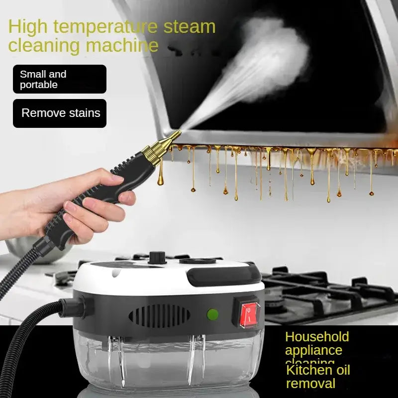 High-temperature BALASHOV Steam Cleaner 1401-1600W with 220V EU Plug for kitchen oil removal