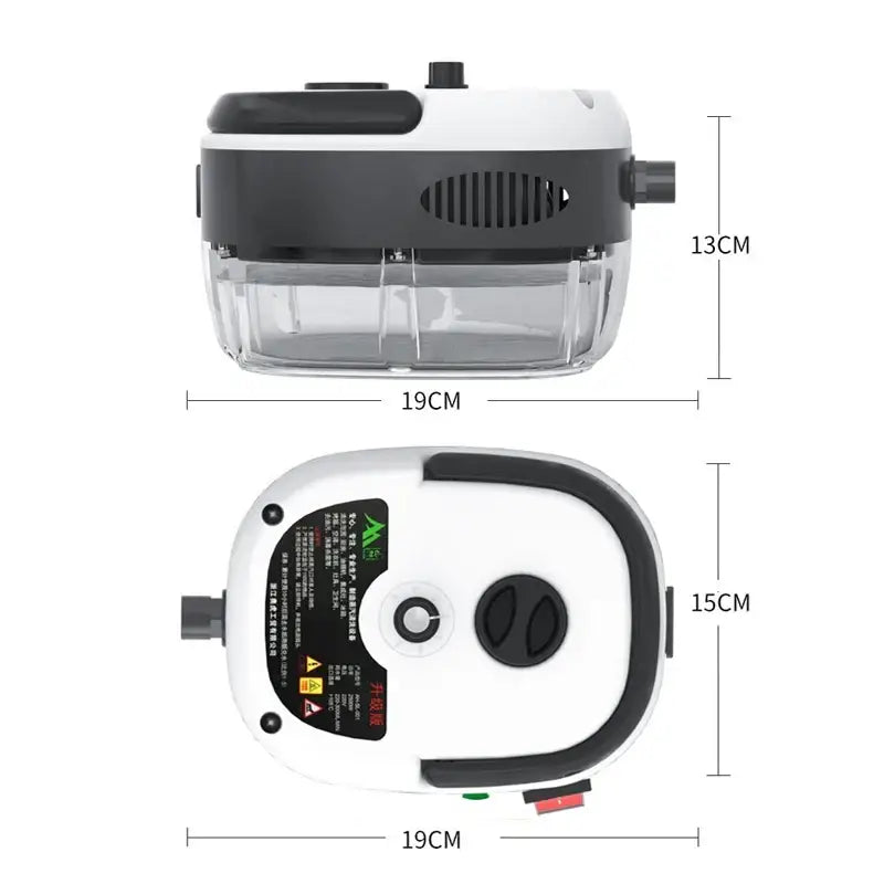 Electric food chopper with clear container for use with Balashov Steam Cleaner 1401-1600W