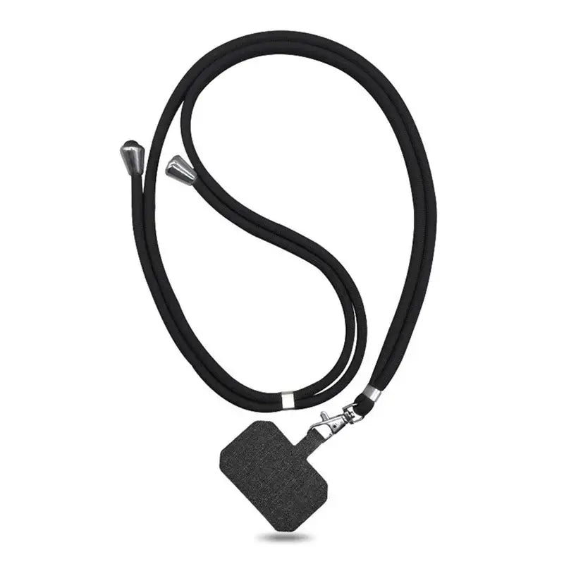 Black lanyard with badge holder for 150cm Universal Adjustable from Mainland China