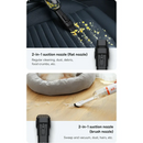 Baseus Car Vacuum Cleaner with External Certification and Compact Design - Black