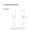 Baseus Car Vacuum Cleaner with External Certification and Compact Design - Black