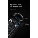 Baseus Car Vacuum Cleaner with External Certification and Compact Design - Black