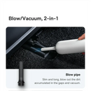 Baseus Car Vacuum Cleaner with External Certification and Compact Design - Black