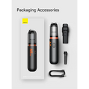 Baseus Car Vacuum Cleaner with External Certification and Compact Design - Black