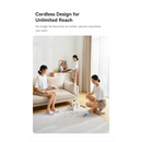 Baseus Car Vacuum Cleaner with External Certification and Compact Design - Black