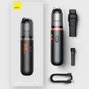 Baseus Car Vacuum Cleaner with External Certification and Compact Design - Black