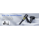 Baseus Car Vacuum Cleaner with External Certification and Compact Design - Black