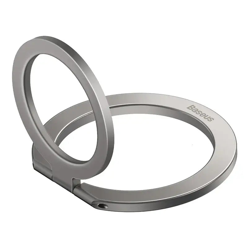 Metallic ring holder with a foldable design, Baseus Magnetic Finger Ring Holder