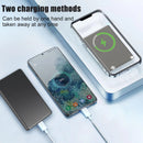 3 in 1 Magnetic Wireless Chargeable Power Bank 10000Mah and 5000Mah, Wireless Battery Pack, Travel Battery Pack, Portable Charger, Powerbank Compatible with Iphone, Gifts for Tech Lovers and Ideal Stocking Stuffers, Travel Gadgets