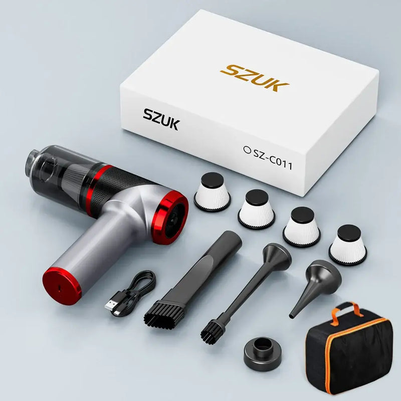 Brand Name Szuk Choice High-Concerned Chemical Free Vacuum Cleaner - Black 4hapa bag