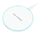Fast Charger 15W Portable Wireless Charger Pad for Iphone - Black & White Options Available No Warranty