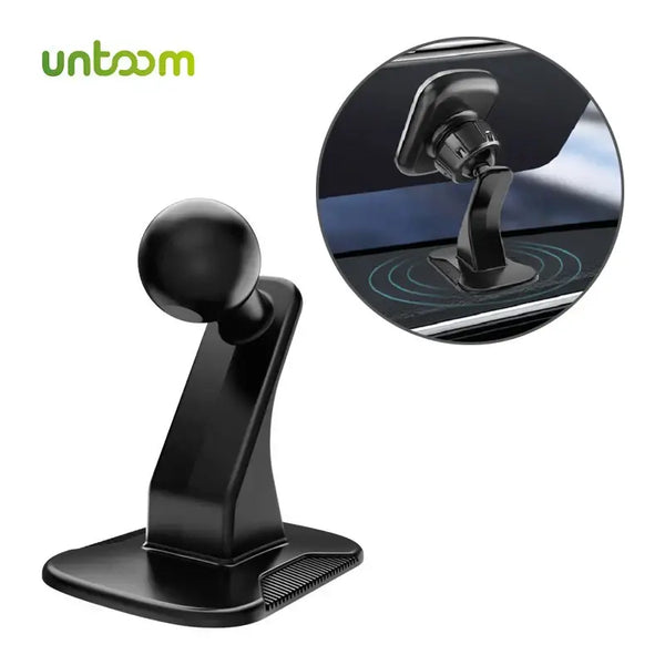 Universal Car Phone Holder with Dashboard Base and Magnetic Sticker for secure phone mounting