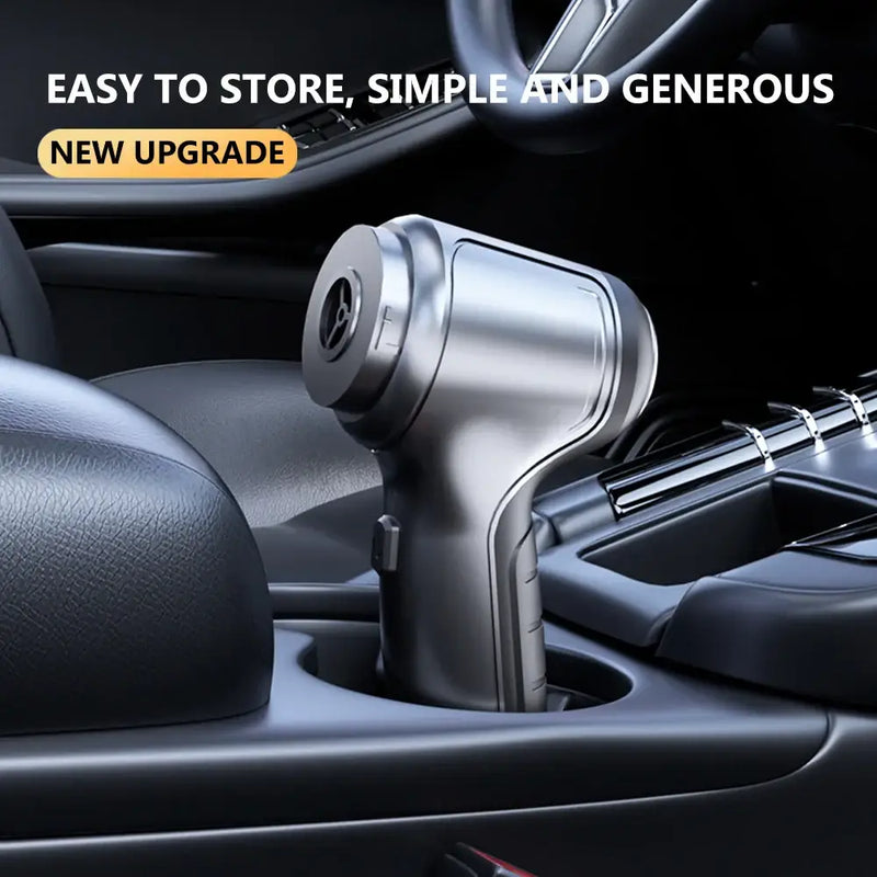 Metallic car gear shift knob, enhancing design of Car Wireless Vacuum Cleaner