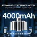 High-capacity 4000mAh rechargeable batteries on a platform for Car Wireless Vacuum Cleaner