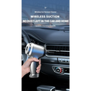 Handheld wireless vacuum cleaner with strong suction for car and travel cleaning needs