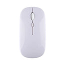 White wireless Bluetooth mouse with sleek design from Colohas for comfort and convenience