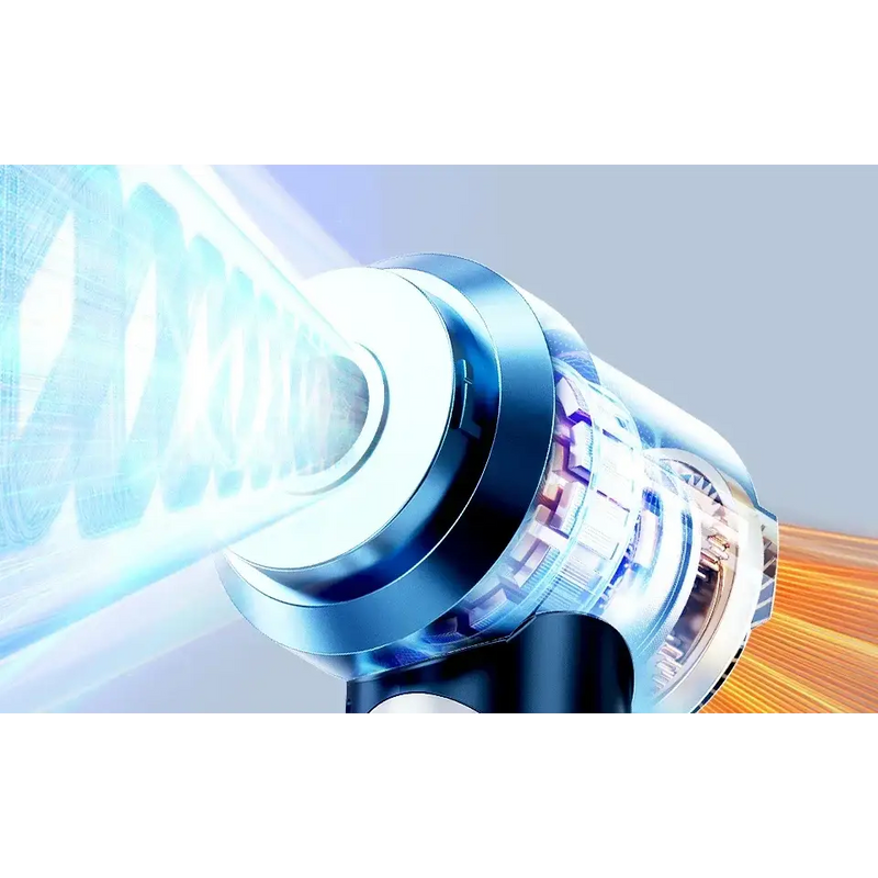 Cordless Vacuum Cleaner with HEPA Filter and Blow Dry Function