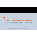 Cordless Vacuum Cleaner with HEPA Filter and Blow Dry Function